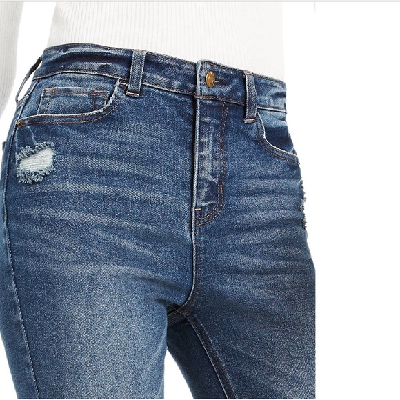 Vanilla Star High-Rise Distressed Skinny Jeans - Picture 4 of 7